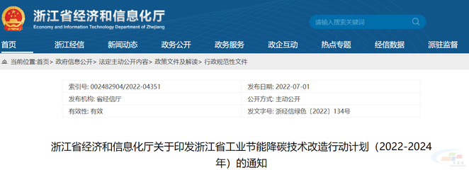 浙江发文!推动未达效2500t/d及以下熟料线整合置换!